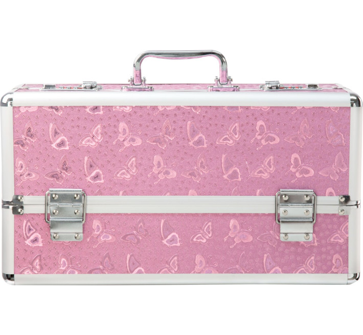 Большой кейс для хранения секс-игрушек BMS Factory Large Lokable Vibrator Case Pink, кодовый замок