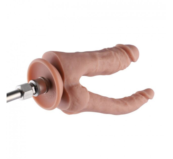 Двойной фаллоимитатор Hismith 9.8 Double Penetrator Silicone Dildo