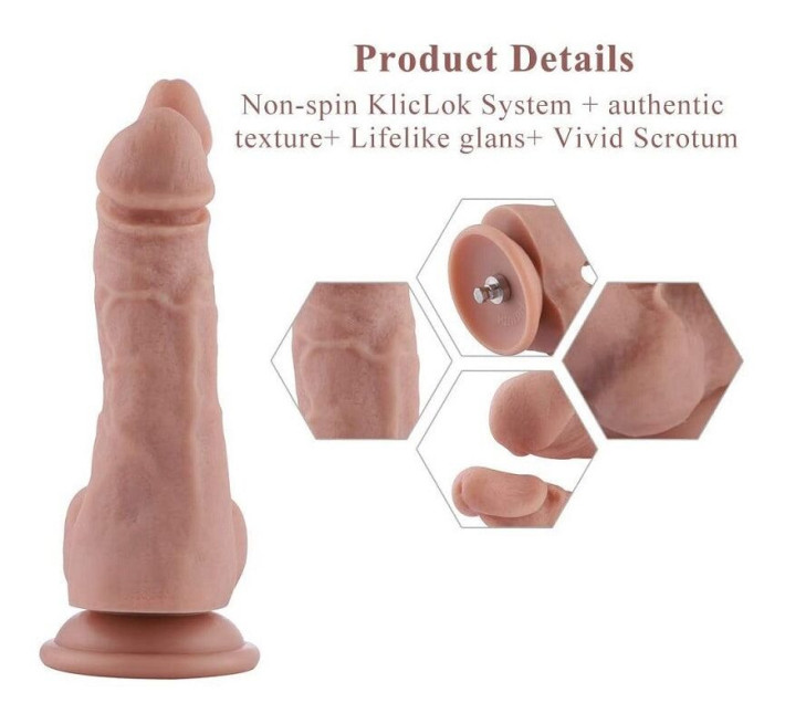 Двойной фаллоимитатор Hismith 9.8 Double Penetrator Silicone Dildo