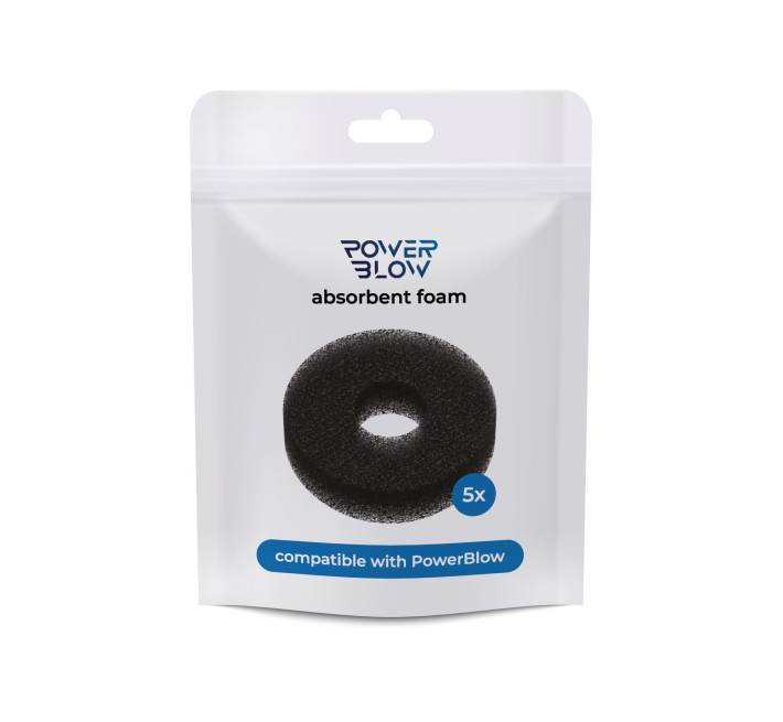 Впитывающая губка Kiiroo Powerblow Absorbent Foam 5 шт