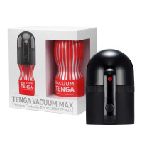 Вакуумна насадка Tenga VACUUM MAX + мастурбатор Tenga Vacuum Cup, 5 режимів роботи Вакуумна насадка Tenga VACUUM MAX + мастурбатор Tenga Vacuum Cup, 5 режимів роботи