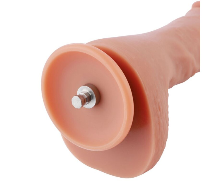 Ультрареалистичный фаллоимитатор для секс-машин Hismith 8.3″ 2-layers Silicone Flesh Dildo, 2-слойный