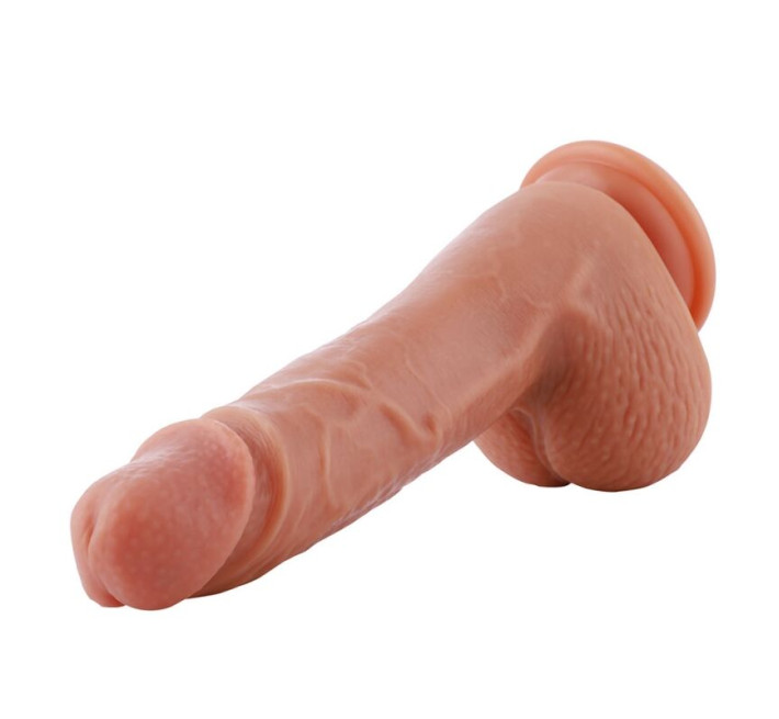 Ультрареалистичный фаллоимитатор для секс-машин Hismith 8.3″ 2-layers Silicone Flesh Dildo, 2-слойный