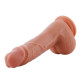 Ультрареалистичный фаллоимитатор для секс-машин Hismith 8.3″ 2-layers Silicone Flesh Dildo, 2-слойный