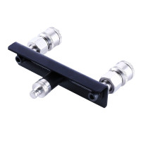 Подвійний конектор для секс-машин Hismith Quick Connector Adapter with Double Head, система KlicLok Подвійний конектор для секс-машин Hismith Quick Connector Adapter with Double Head, система KlicLok