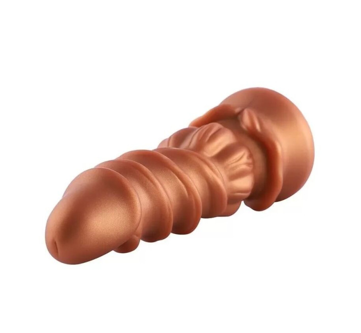 Силиконовый дилдо Hismith Spiral Grain Silicone Dildo Monster Series