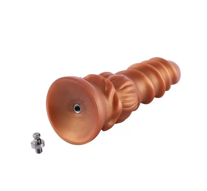 Силиконовый дилдо Hismith Spiral Grain Silicone Dildo Monster Series