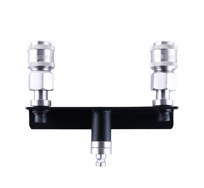 Подвійний конектор для секс-машин Hismith Quick Connector Adapter with Double Head, система KlicLok
