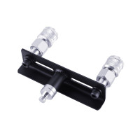 Подвійний конектор для секс-машин Hismith Quick Connector Adapter with Double Head, система KlicLok Подвійний конектор для секс-машин Hismith Quick Connector Adapter with Double Head, система KlicLok
