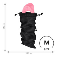 Мішечок для зберігання іграшок Satisfyer Treasure Bag M Black Мішечок для зберігання іграшок Satisfyer Treasure Bag M Black