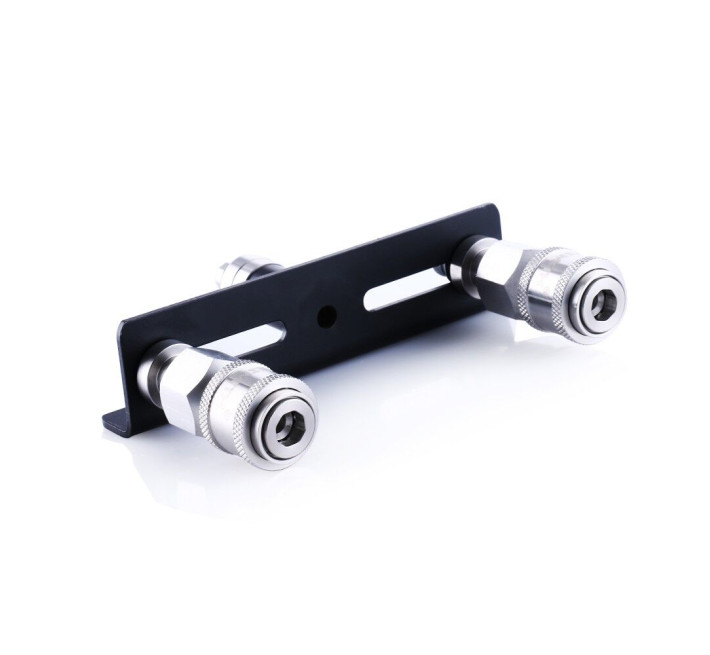 Подвійний конектор для секс-машин Hismith Quick Connector Adapter with Double Head, система KlicLok