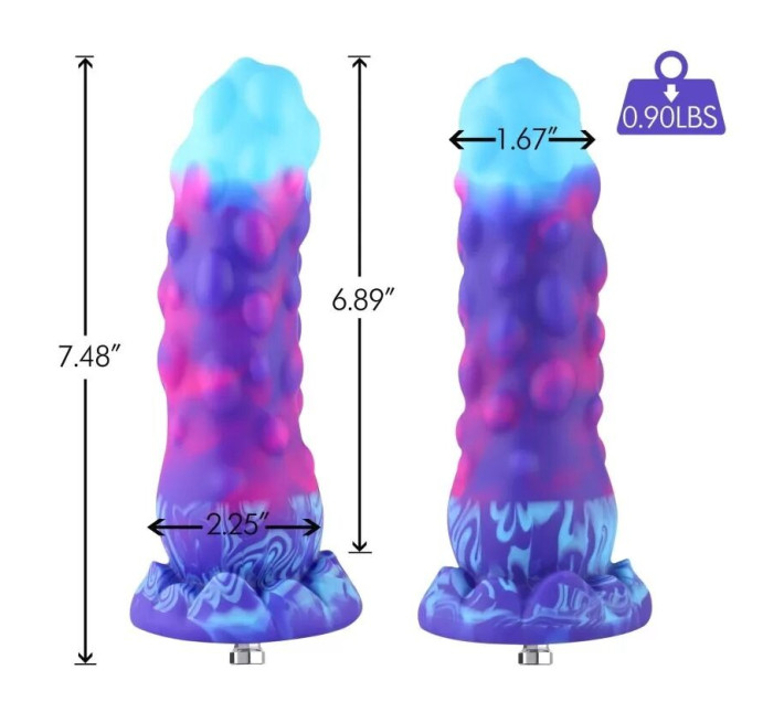 Силіконовий дилдо Hismith 7.48 Silicone Dildo HSA138 Monster Series