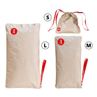 Сумка для секс-игрушек Fun Factory TOYBAG M, золотистая, на молнии, 25x12 см Сумка для секс-игрушек Fun Factory TOYBAG M, золотистая, на молнии, 25x12 см