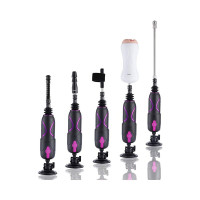 Набор адаптеров для секс-машин Hismith Luxury Kit - KlicLok System Set Набор адаптеров для секс-машин Hismith Luxury Kit - KlicLok System Set