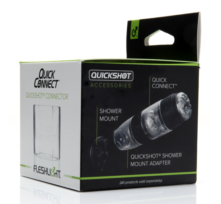 Адаптер Fleshlight Quickshot Quick Connect для соединения двух Квикшотов в одну игрушку