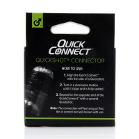 Адаптер Fleshlight Quickshot Quick Connect для соединения двух Квикшотов в одну игрушку Адаптер Fleshlight Quickshot Quick Connect для соединения двух Квикшотов в одну игрушку