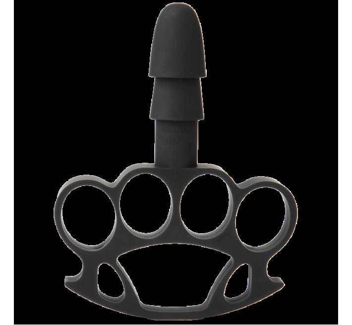 Держатель-кастет Doc Johnson с креплением Vac-U-Lock - Knuckle Up для игрушек