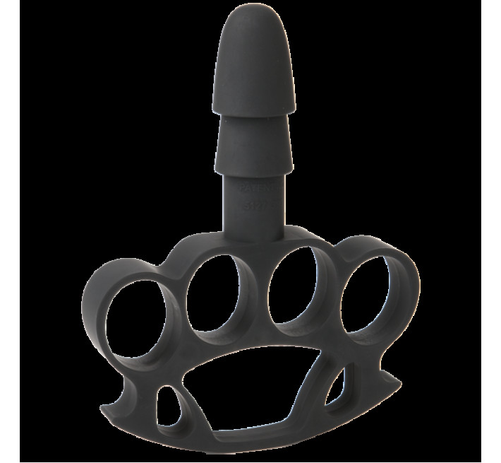 Держатель-кастет Doc Johnson с креплением Vac-U-Lock - Knuckle Up для игрушек