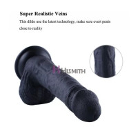 Силіконовий дилдо Hismith 8.3" Silicone Dildo Black Силіконовий дилдо Hismith 8.3" Silicone Dildo Black