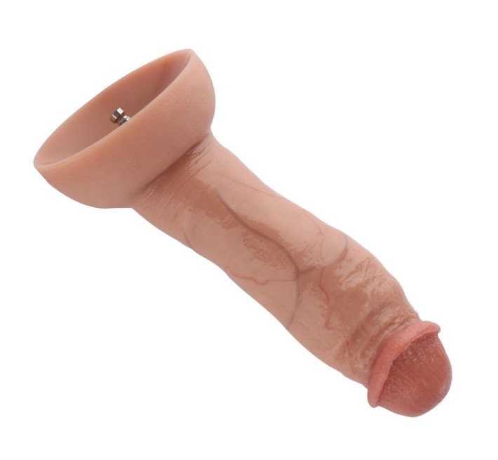 Гиперреалистический фаллоимитатор для секс-машин Hismith Hyper Realistic Silicone Dildo, KlicLok