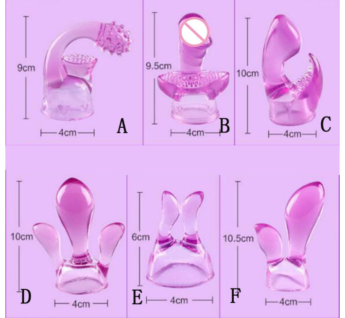 Насадка для вибромассажера Leten G SPOT HEADGEAR 1 40 x 105 мм