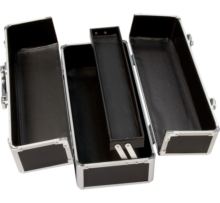 Большой кейс для хранения секс-игрушек BMS Factory Large Lokable Vibrator Case Black, кодовый замок