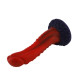 Силіконовий дилдо Hismith 8.35 Curved Silicone Dildo Red Monster Series