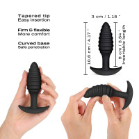 Анальна пробка Dorcel SPIRAL PLUG, діаметр 3 см, силікон Анальна пробка Dorcel SPIRAL PLUG, діаметр 3 см, силікон