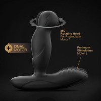 Массажеры простаты Dorcel P-Swing с вращающейся головкой, пультом ДУ и подогревом Массажеры простаты Dorcel P-Swing с вращающейся головкой, пультом ДУ и подогревом