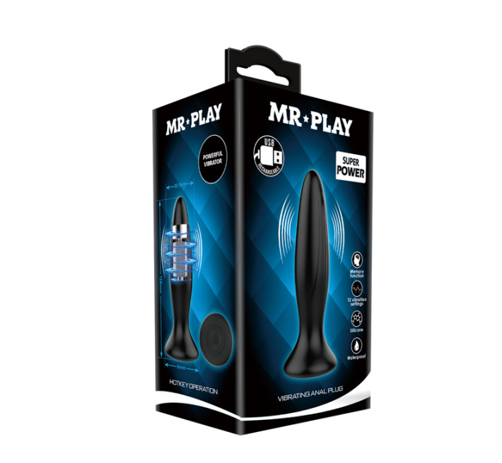 Анальна пробка Mr.Play Vibrating Anal Plug