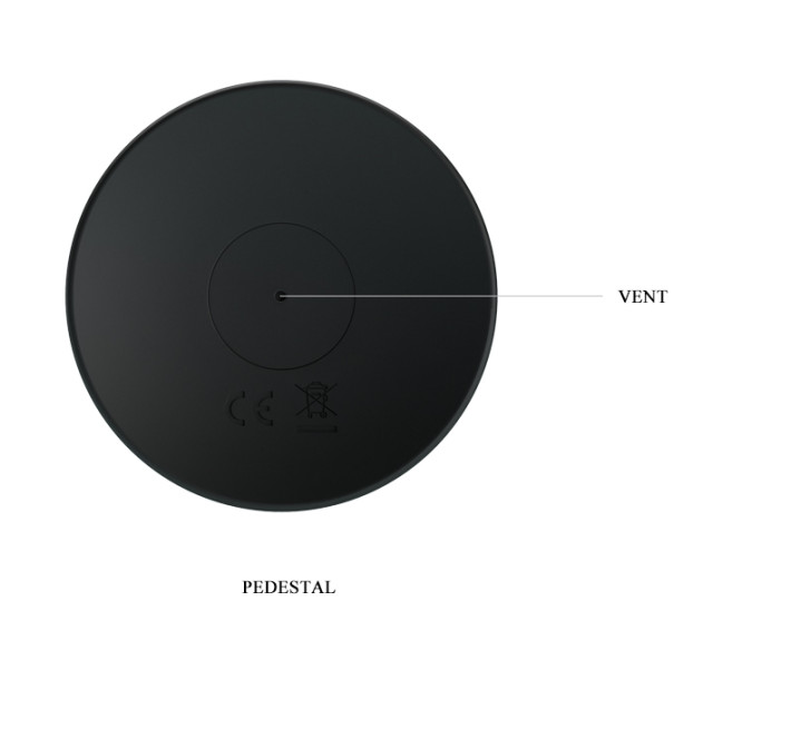 Анальная пробка Pretty Love Magic Jingers Plug Черная