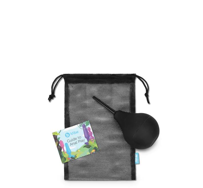 Анальный душ B-Vibe Classic Enema, черный