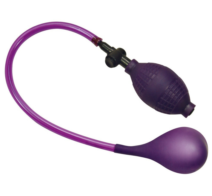 Анальный расширитель Bad Kitty pumping Фиолетовый