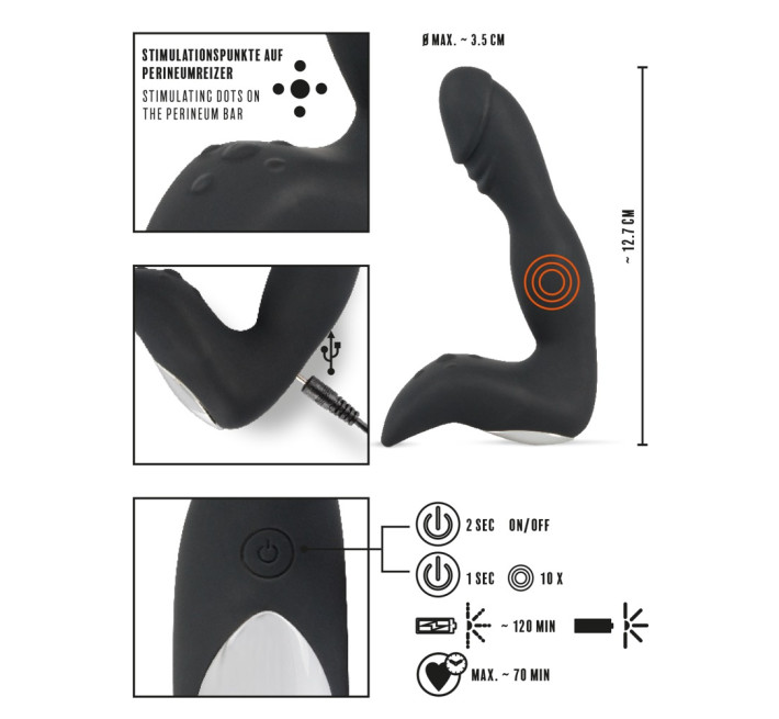 Массажер простаты Rebel Rechargeable Prostate Stimulator 5954030000