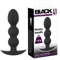 Анальна пробка Black Velvets Heavy Beads, 145 г
