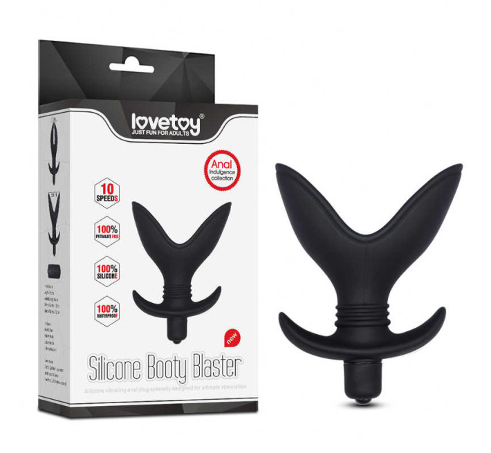Анальний вібратор LoveToy Anal Indulgence Collection Booty Blaster