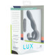 Массажер простаты Lux Active LX1 Anal Trainer 5.75', Dark Blue, виброшар.