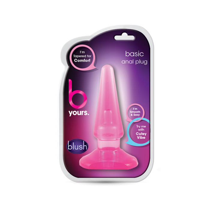 Анальна пробка Blush B Yours Basic Anal Plug Рожева