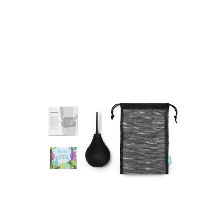 Анальный душ B-Vibe Classic Enema, черный