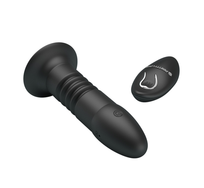 Анальная пробка Pretty Love Magic Jingers Plug Черная