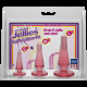 Набір анальних пробок Doc Johnson Crystal Jellies Anal Initiation Kit Рожевий