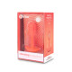 Анальна пробка з вібрацією B-Vibe Snug Plug 1, помаранчева, розмір S