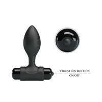 Анальна пробка Pretty Love Vibra Butt Plug Black Анальна пробка Pretty Love Vibra Butt Plug Black