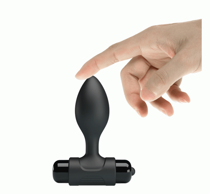 Анальна пробка Pretty Love Vibra Butt Plug Black