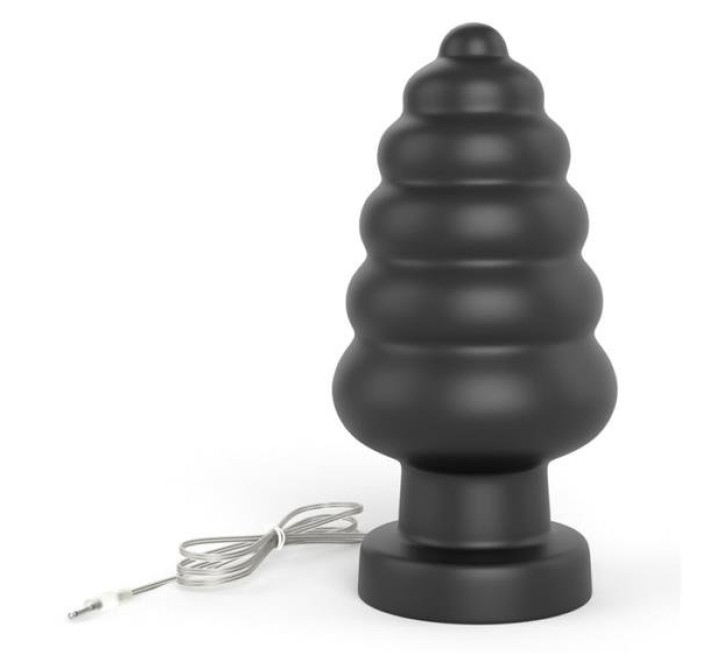 Анальная пробка LoveToy King-Sized Vibrating Anal Cracker 7"