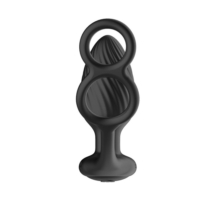 Анальная вибропробка Nexus Tornado Cock and Ball Ring