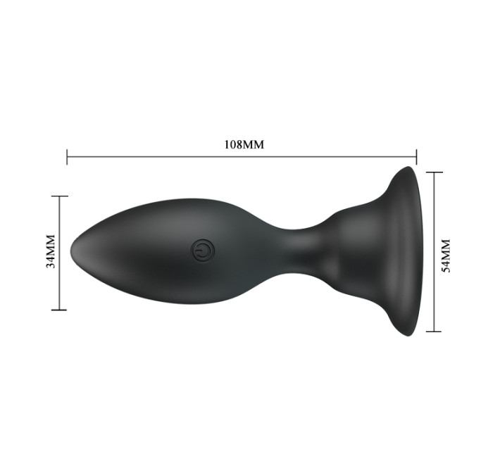 Анальна пробка Pretty Love Push Over To Trigger Vibration