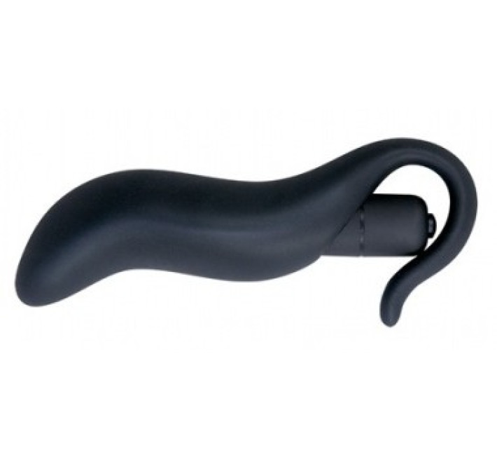 Анальная пробка Black Velvets Plug & Vibration Черная