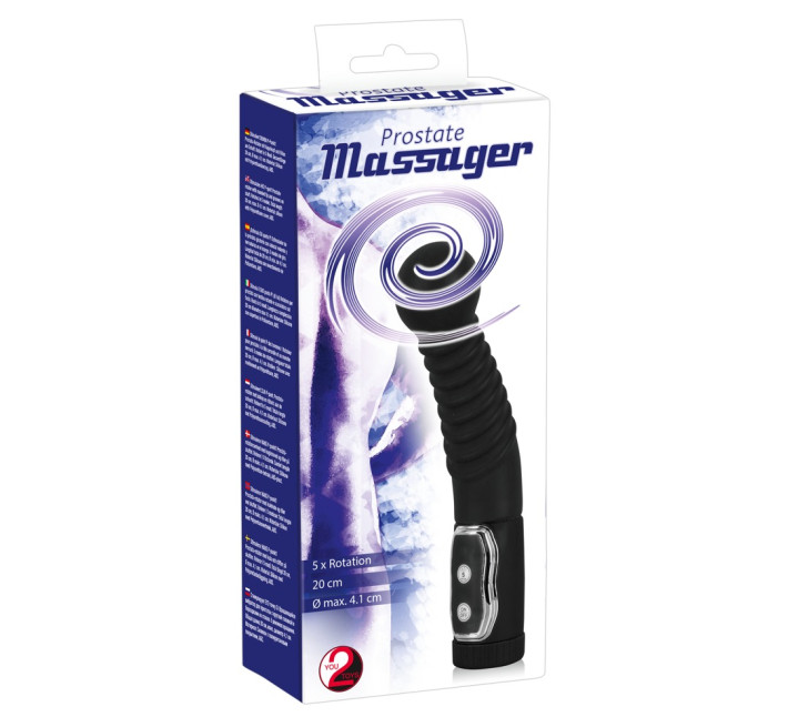 Масажер простати You2Toys Prostata Twister Чорний