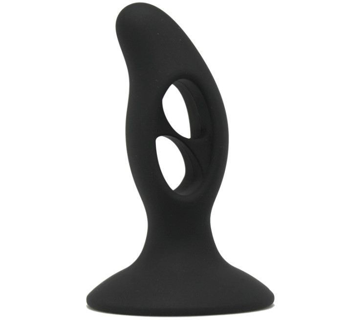 Стимулятор простаты LyBaile Silicone Butt Plug tension Exerciser Черный